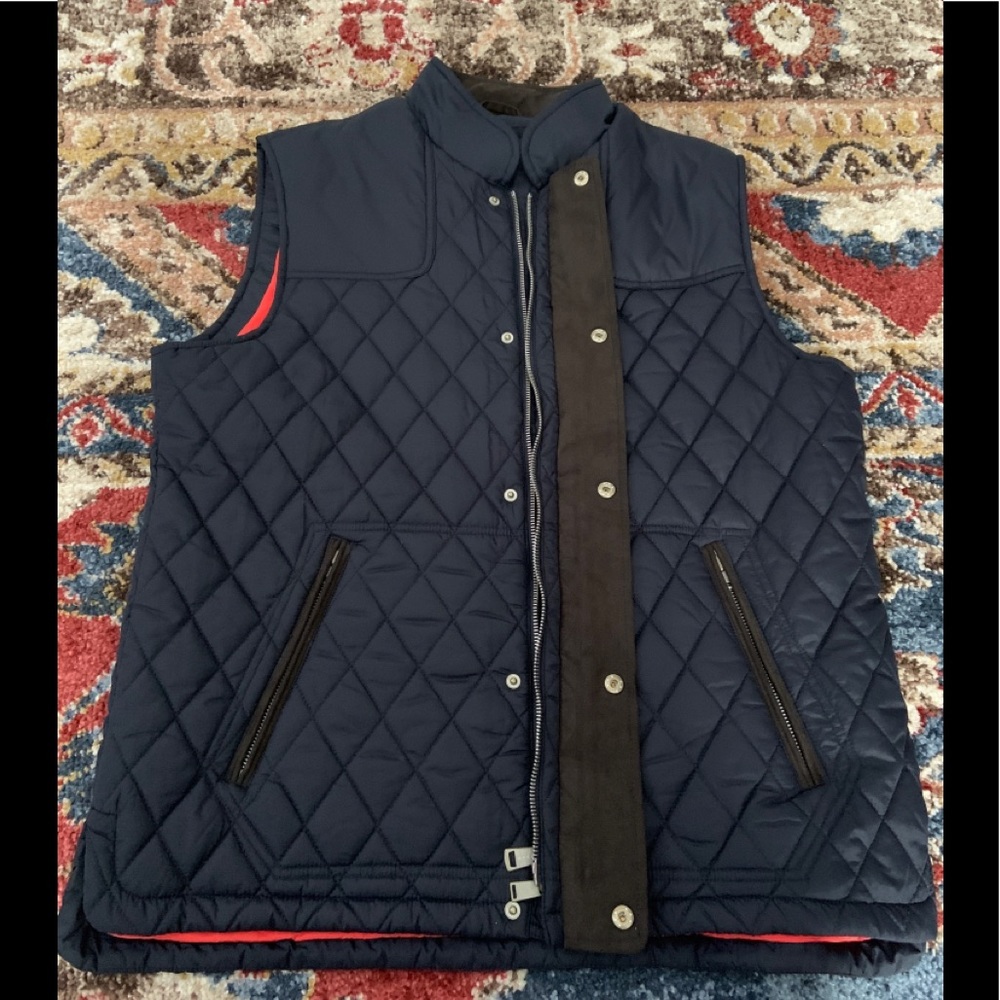Navy Orvis Vest